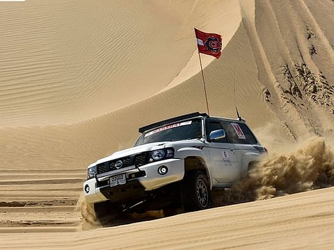 Buckle you seatbelts and check out the adventurous desert trail at the 41st Gulf News Fun Drive