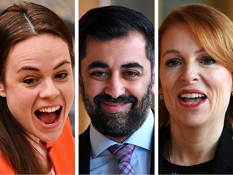 Kate Forbes, Humza Yousaf and Ash Regan