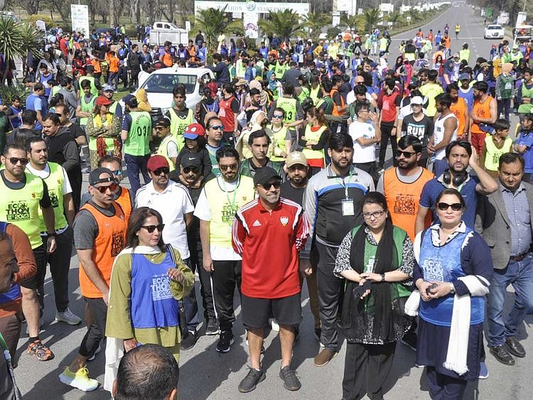 Ambassador of the UAE Hamad Obaid Ibrahim Al Zaabi Ecothon pakistan