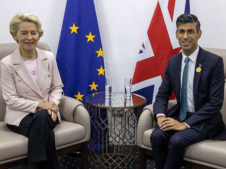President Ursula von der Leyen rishi sunak