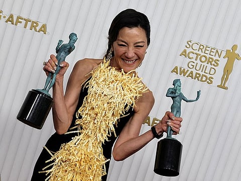  Michelle Yeoh-starrer "Everything Everywhere All At Once" dominates SAG Awards