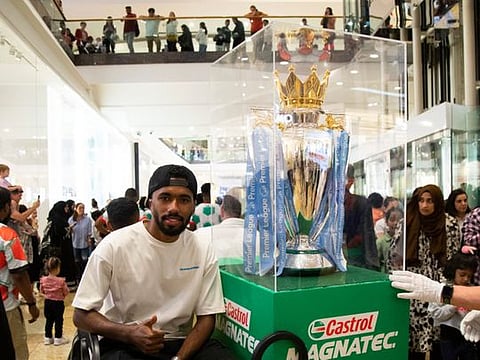 Look: Premier League trophy attracts thousands of fans at Festival City Mall, Dubai