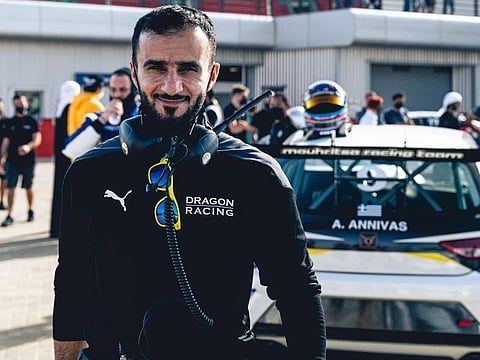 Emirati driver Saeed Al Mehairi.