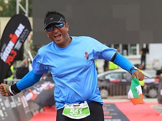 90km cycle, 21km run, 1.9km swim: Dubai surgeon completes half version of Ironman World Championship