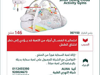 Saudi Arabia recalls toy over choking fears