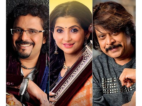 Bickram Ghosh, Kaushiki Chakraborty, Rajhesh Vaidhya