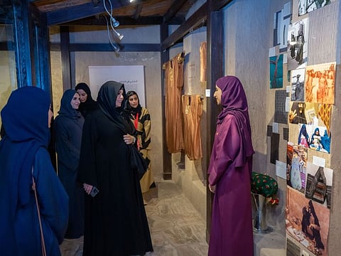 Sheikha Latifa visits a range of events, projects, artworks, and creative offerings at the Sikka Art and Design Festival 