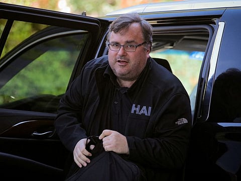FILE PHOTO: Reid Hoffman is a partner at Greylock Partners and a board member at Microsoft Corp., which bought LinkedIn in 2016 and backs OpenAI.
