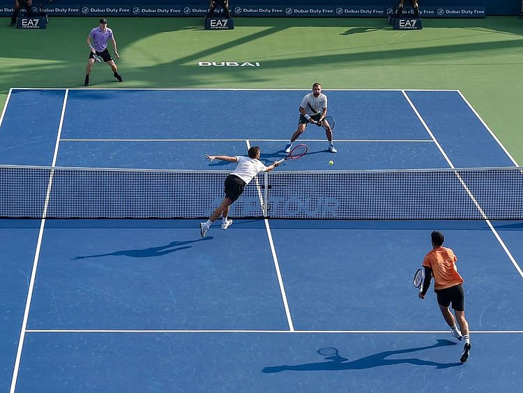 Dubai tennis doubles
