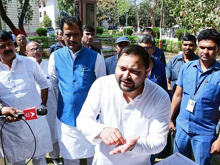 Bihar Deputy Chief Minister Tejashwi Yadav