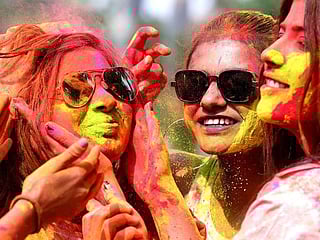 In photos: Holi, the 'festival of colours', celebrated across India