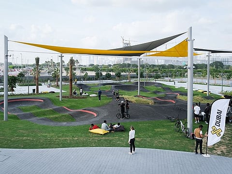 The action-packed 1,350 square metre XDubai Pump Track is open to the public.