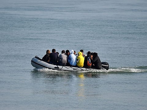 Groups of migrants arrive almost daily on beaches or in lifeboats along England’s southern coast.