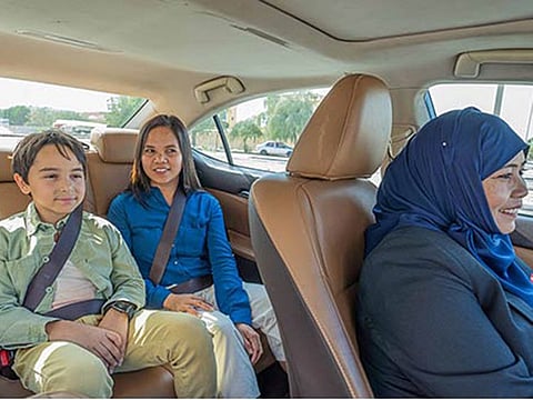 The ‘In-Safe Hands’ service from Dubai Taxi Corporation (DTC) enables parents to pre-book taxis daily, weekly or monthly. 
