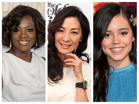 Viola Davis, Michelle Yeoh and Jenna Ortega