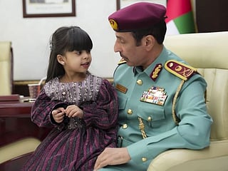 UAE: Ajman Police Chief honours ‘fire child’ for supporting officers