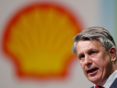Ben van Beurden, chief executive officer of Royal Dutch Shell, speaks during the 26th World Gas Conference in Paris, France, June 2, 2015