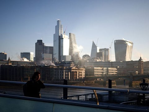 The pound rose against the US dollar and euro on the back of the figures.