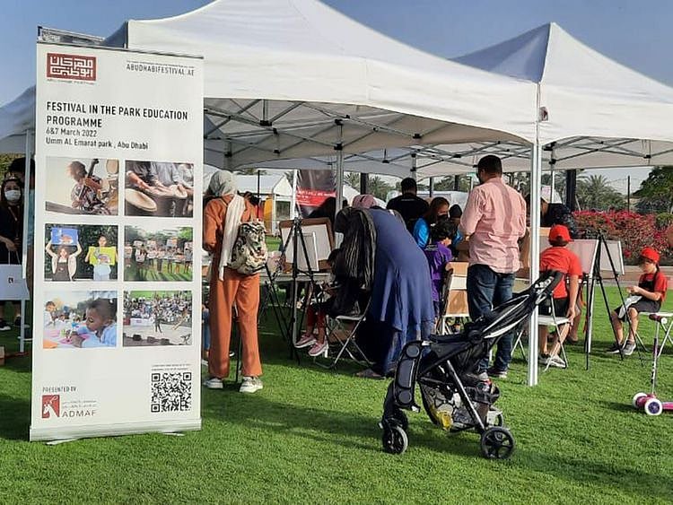 Festival in the Park at Umm Al Emarat Park in Abu Dhabi