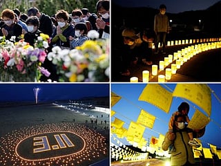 Photos: Japan marks 12 years from tsunami and nuclear disaster