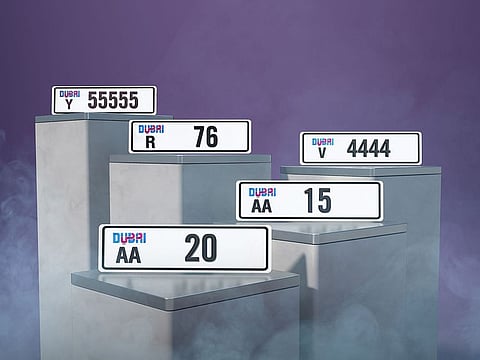 Artwork depicting the special numbers