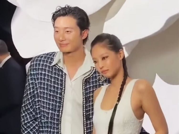 South Korean K-drama star Park Seo Joon’s exchange with Blackpink’s Jennie Kim at Chanel Paris Fashion Week goes viral