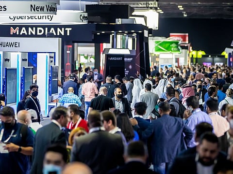 An archive image from a previous edition of GISEC Global