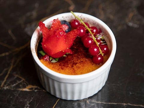 Leite de Creme or Portuguese egg custard