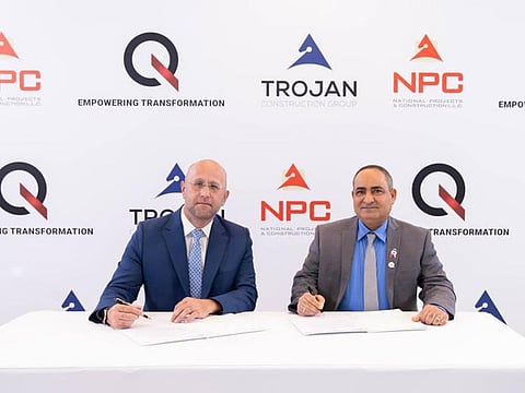 Q Holding and NPC Sign Dh470 million contract 