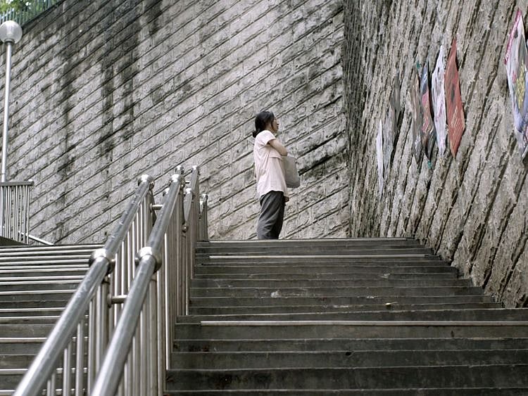 A still from the South Korean short film The Monologue