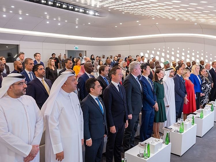 The event representatives including 41 ambassadors and consuls from 55 nations.