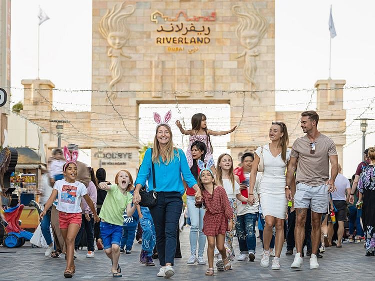 Easter Egg hunt Dubai Parks