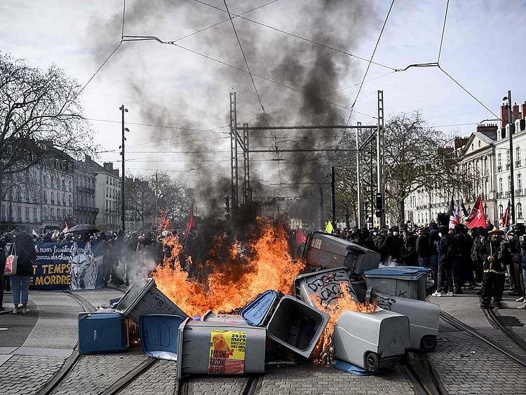 France garbage bins