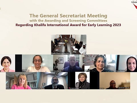 The General Secretariat of the Khalifa Award for Education has announced the start of sorting applications for candidates for the Khalifa International Award for Early Learning.