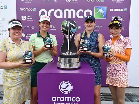 Team Wolf - L-R, Eleanor Givens, Christine Wolf, Casandra Alexander and Katsuko Blalock