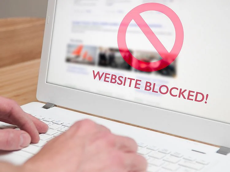 Website blocked
