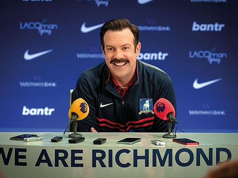 Jason Sudeikis in 'Ted Lasso'.