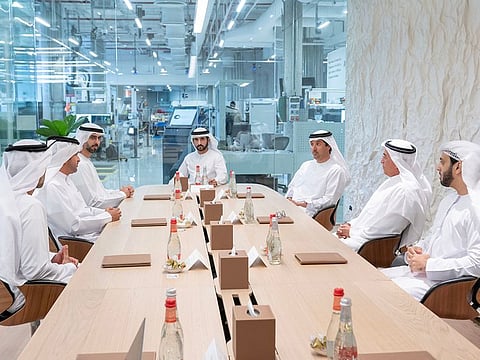 Sheikh Hamdan chairs the second meeting of the Higher Committee for Future Technology Development and Digital Economy.