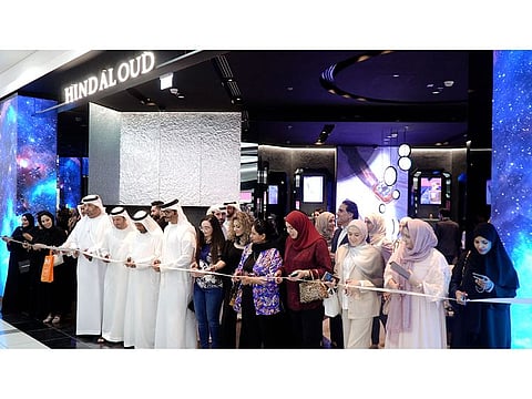 The inauguration of Hind Al Oud's retail concept at Bawabat Al Sharq mall