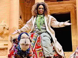 Viral photos: TV Mogul Oprah Winfrey shares her Jordan travel diary