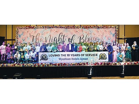 Wyndham Hotels Ajman honours 10 years of service