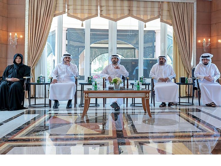 hamdan-with-sheikhs-at-his-majlis-while-meeting-gov-leaders-on-march-20-pic-from-his-twitter-1679329666965