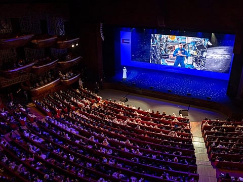Dubai Opera was a packed house on Tuesday afternoon with around 2,000 residents interacting with UAE astronaut Sultan Al Neyadi aboard ISS. 
