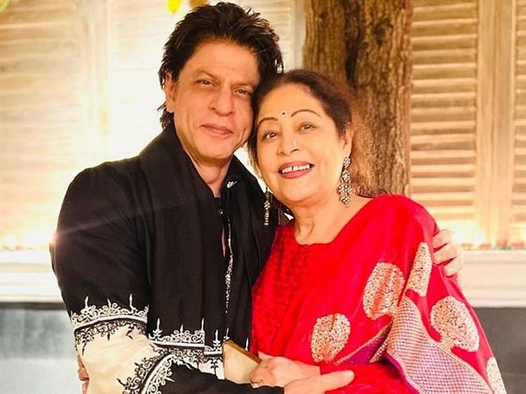 Shahrukh Khan and Kirron Kher