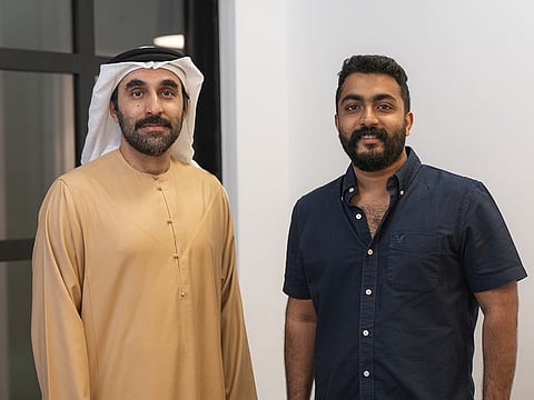 Dr Saeed Alhassan and Vishnu Vijayan Pillai, founders of Manhat