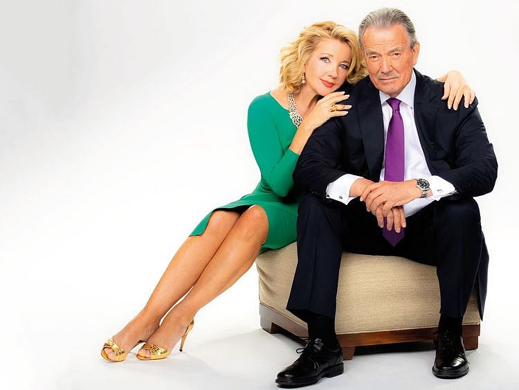 A still from the soap opera 'The Young And The Restless'.