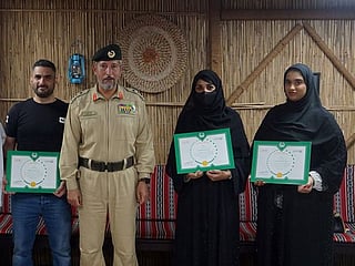 UAE: Three residents honoured for supporting police work