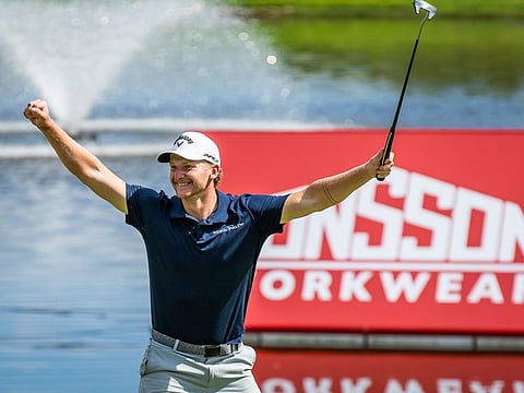 Nick Bachem's debut DP World Tour victory