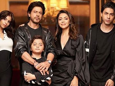 Shah Rukh Khan and family