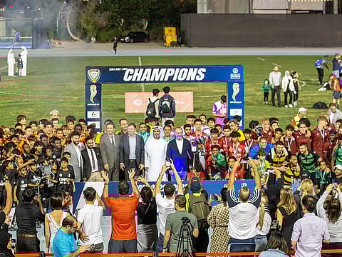 The Tournament took place at Dubai Sports City’s stadiums, and was organized by Dubai Sports Council in collaboration with the UAE Football Association.